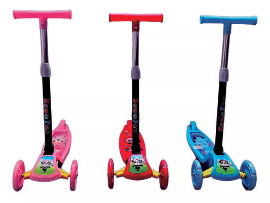 Patin Scooter Para Ninos Pequeños 3 Rued